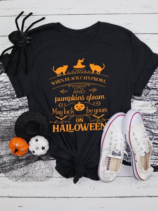 George P Other - Black Cat Halloween Shirts, Halloween Shirts, Hocus Pocus Shirts